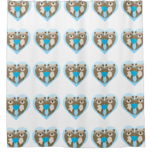 Otter Love Shower Curtain