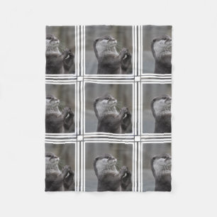 Otter Mastermind Fleece Blanket