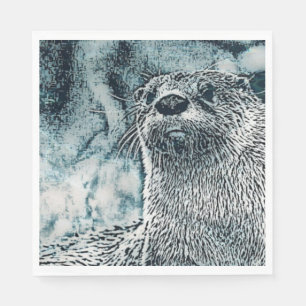 Otter Napkin