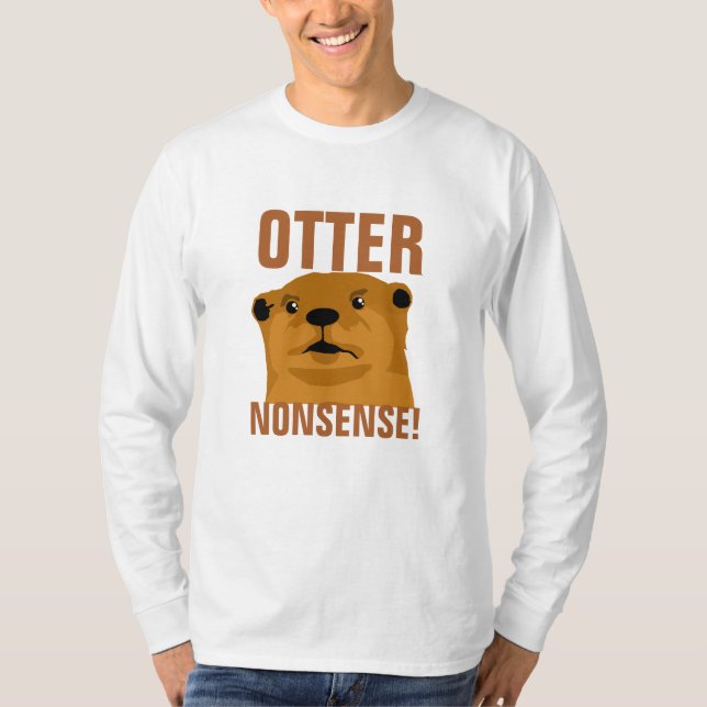 Otter Nonsense T-Shirt (Front)