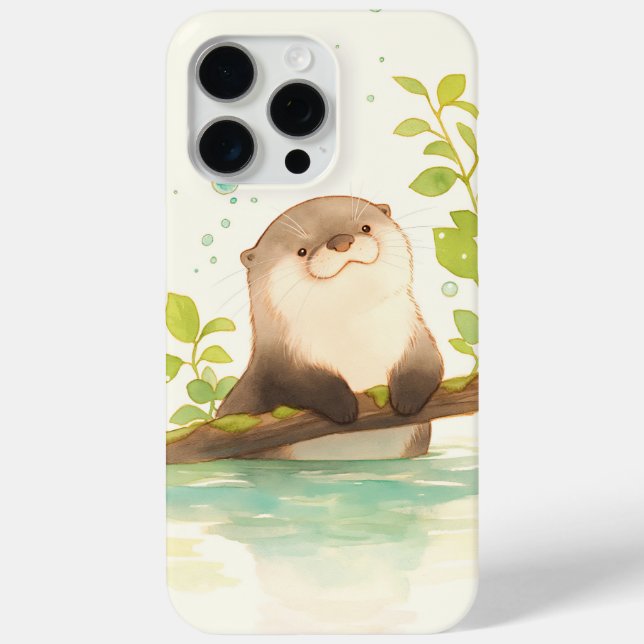 Otter on the Driftwood Dream Case-Mate iPhone Case (Back)