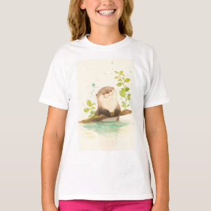 Otter on the Driftwood Dream T-Shirt