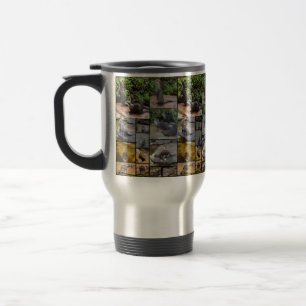 Otter Photo Collage, Travel Coffee Mug. Travel Mug