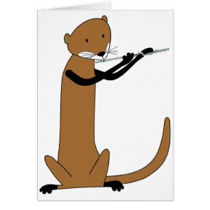 Otter Playing the Flute