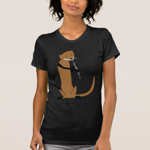 Otter Playing the Oboe T-Shirt