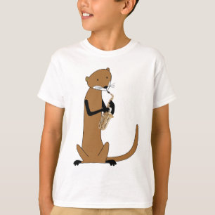 Otter Playing the Saxophone T-Shirt