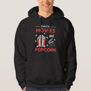 Otter Popcorn Movies Coin Evening Movies Looking Hoodie