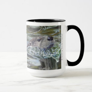 Otter Pops!  15 oz mug