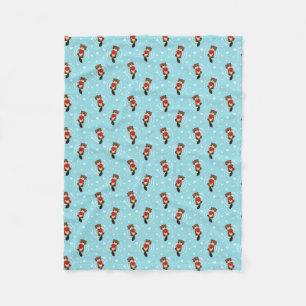 Otter Pups Fleece Blanket
