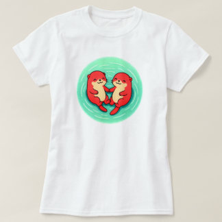 Otter Ripple – Guardians of Rivers | WHITE ONLY T-Shirt