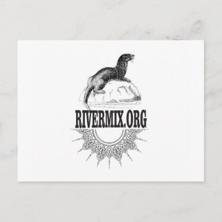 otter river mix postcard