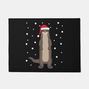 Otter Sea Otter Christmas Animals Gift Idea Doormat