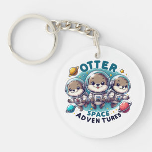 Otter Space Adventures Key Ring