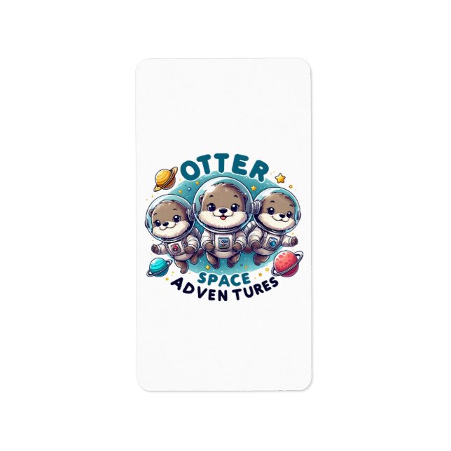 Otter Space Adventures Label (Front)
