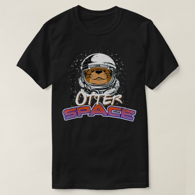 Otter Space  T-Shirt (Design Front)