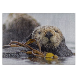 Otter Surprise cutting board
