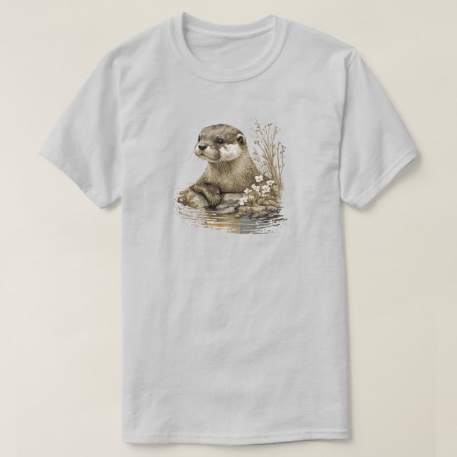 Otter T-Shirt (Design Front)