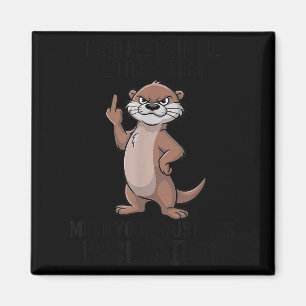 Otter Twinkle Little Snitch Mind Your Business Nos Magnet
