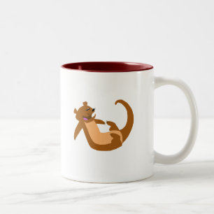 Otter Two-Tone Coffee Mug