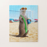 Otter Wearing Mankini Jigsaw Puzzle<br><div class="desc">Are the sunglasses too much? | Avanti,  the Global Humor Brand™ has been entertaining the world with its Feel Good Funny greeting cards for over 40 years. Our characters live life to the fullest and celebrate the humor in everyday life.</div>