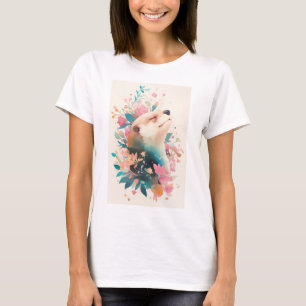 Otter Whispers of Flower T-Shirt