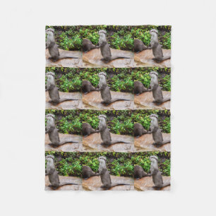 Otter You Otter Be Talking To Me, Small Fleece Blanket