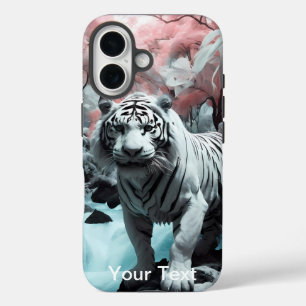 Otterbox Colourful White Tiger Nature & Wildlife iPhone 16 Case