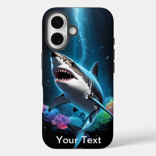 OtterBox Shark Flower Watercolour  iPhone 16 Case