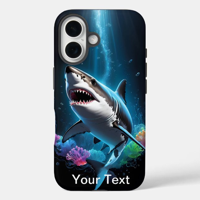 OtterBox Shark Flower Watercolour  Case-Mate iPhone Case (Back)
