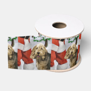 Otterhound Christmas Grosgrain Ribbon