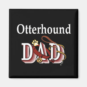 otterhound dad Magnet