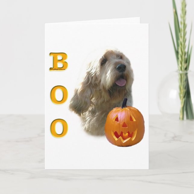 Otterhound Halloween BOO Card (Front)