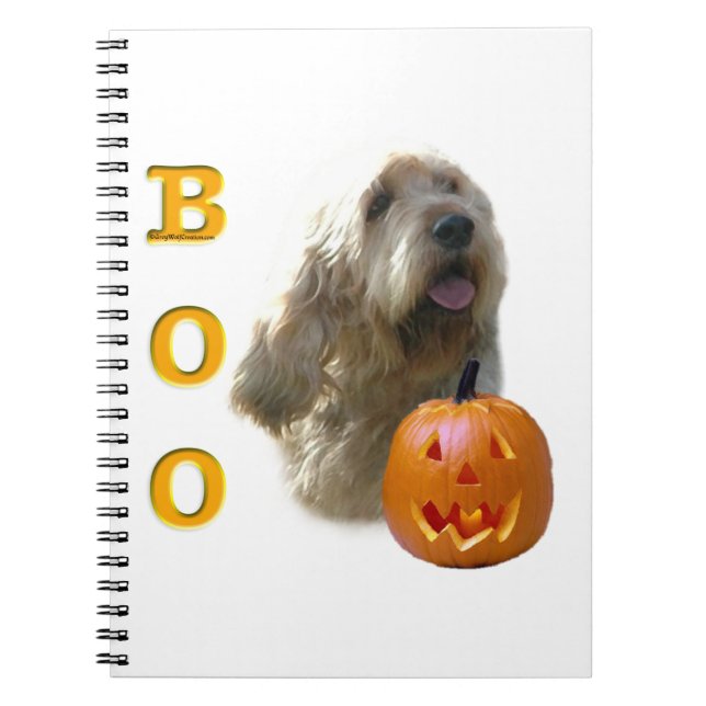 Otterhound Halloween BOO Notebook (Front)