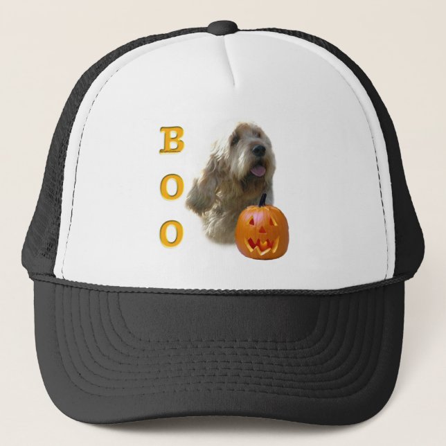 Otterhound Halloween BOO Trucker Hat (Front)