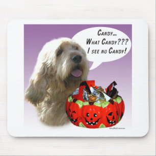 Otterhound Halloween Candy Mouse Pad