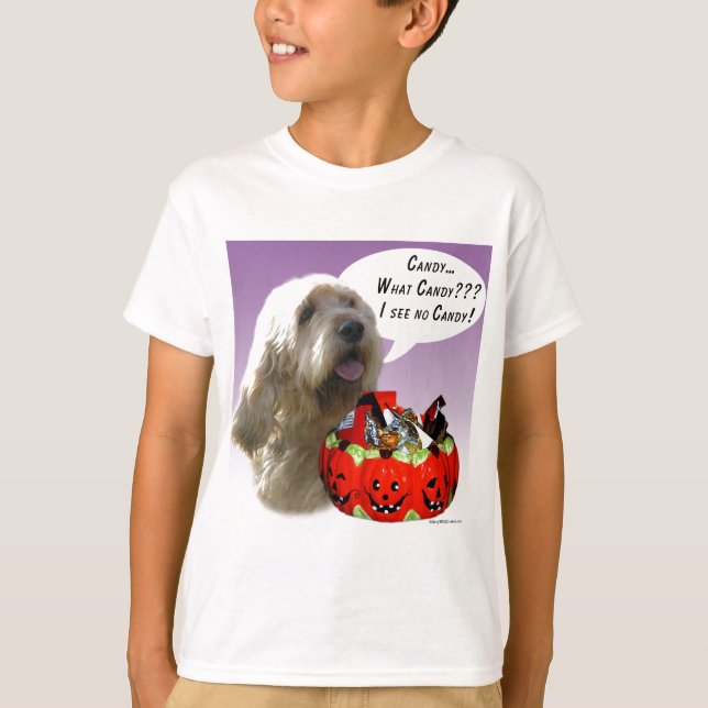 Otterhound Halloween Candy T-Shirt (Front)