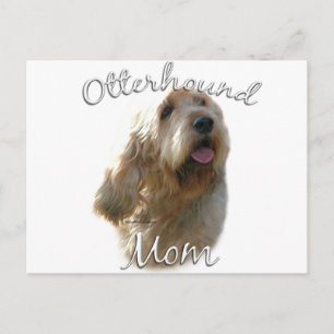 Otterhound Mum 2 Postcard