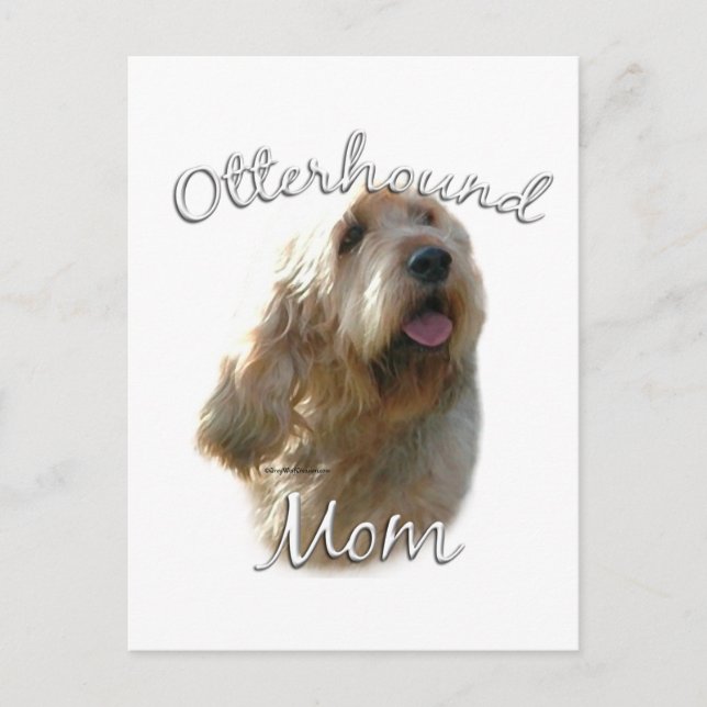 Otterhound Mum 2 Postcard (Front)