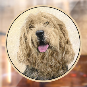Otterhound Painting - Cute Original Dog Art