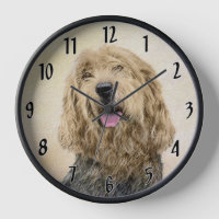 Otterhound Painting - Cute Original Dog Art