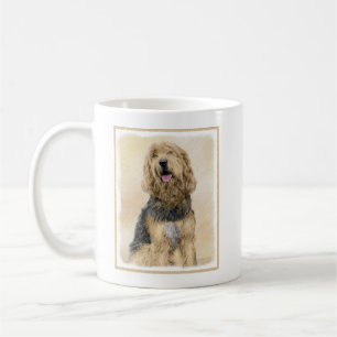 Otterhound Painting - Cute Original Dog Art Coffee Mug