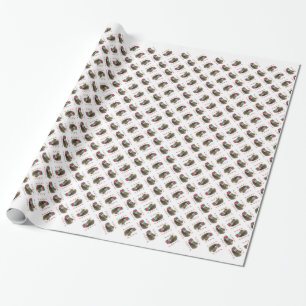 Otterhound Santa Paws Wrapping Paper