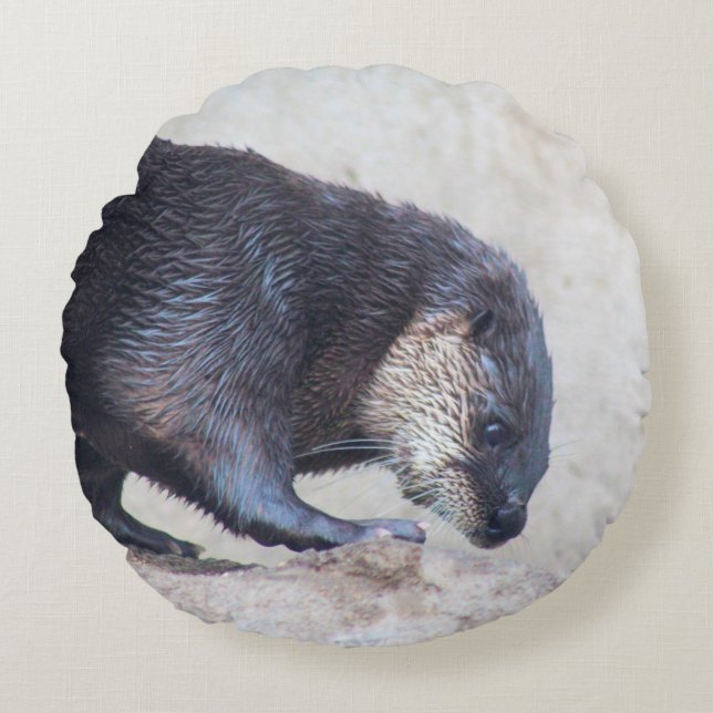 Otterky sleek round cushion (Front)