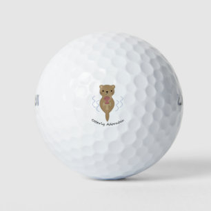 Otterly Adorable Otter Golf Balls