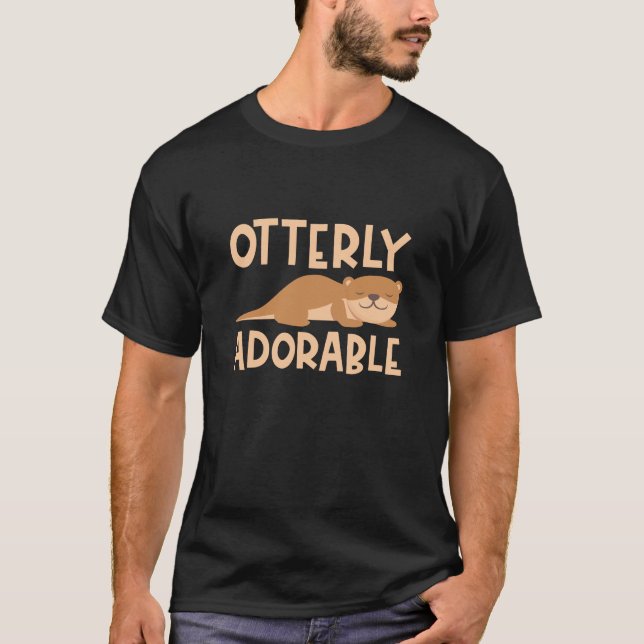 Otterly Adorable T-Shirt (Front)
