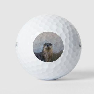 Otterly cute golf balls