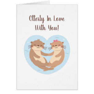 Otterly In Love With You, Cute Valentines Day