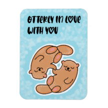 Otterly In Love With You Magnet