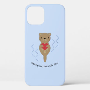 Otterly in Love with You Otter iPhone 12 Case
