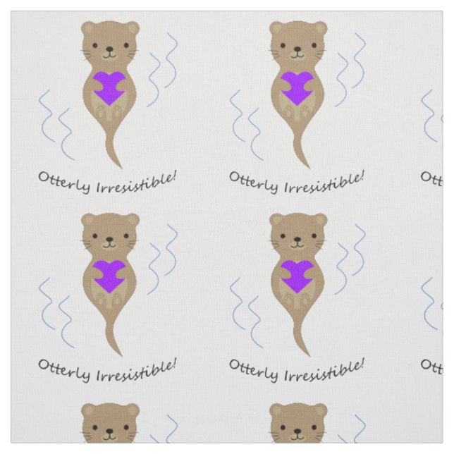 otterly irresistible fabric (Swatch)